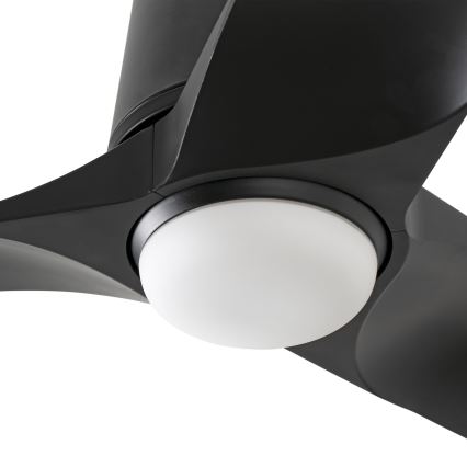 FARO 33827-1TW - LED dimbare plafondventilator HEY TUB S LED/10W/230V 2700/4000/6000K zwart diameter 90 cm + afstandsbediening