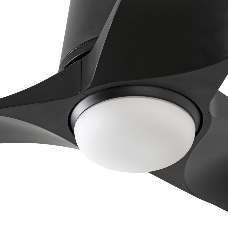FARO 33827WT-1TW - LED dimbare plafondventilator HEY TUB S LED/10W/230V 2700/4000/6000K zwart diameter 90 cm Wi-Fi Tuya + afstandsbediening