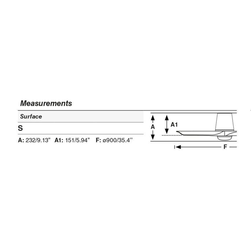FARO 33827WT1S - Ventilateur de plafond à LED dimmable HEY TUB à LED/10W/230V 2700/3000/4000K Ø 90 cm noir Wi-Fi Tuya + télécommande