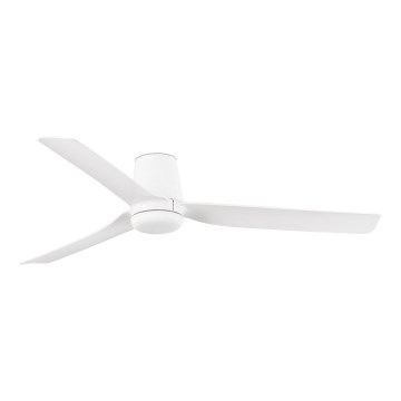 FARO 33828 - Ventilateur de plafond PUNT TUB M blanc d. 130 cm + télécommande