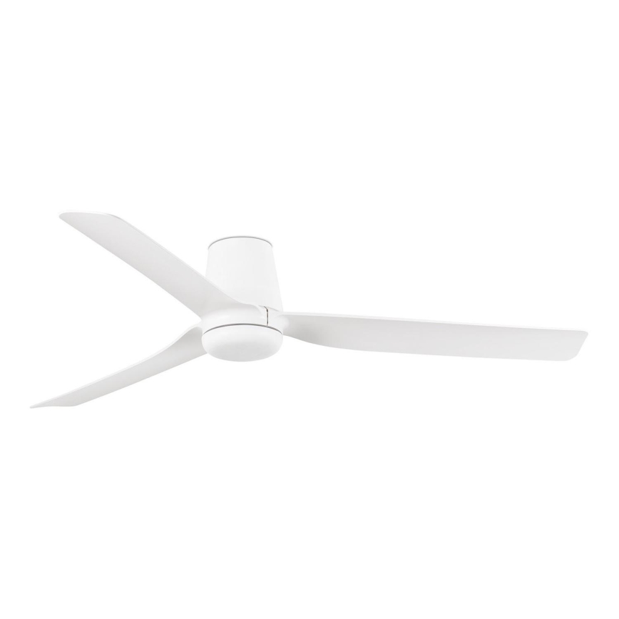FARO 33828 - Ventilateur de plafond PUNT TUB M blanc d. 130 cm + télécommande