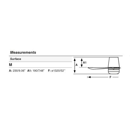 FARO 33829WT1S - Ventilateur de plafond LED à intensité réglable PUNT TUB M LED/18W/230V 2700/3000/4000K Ø 132 cm beige/blanc Wi-Fi Tuya + télécommande