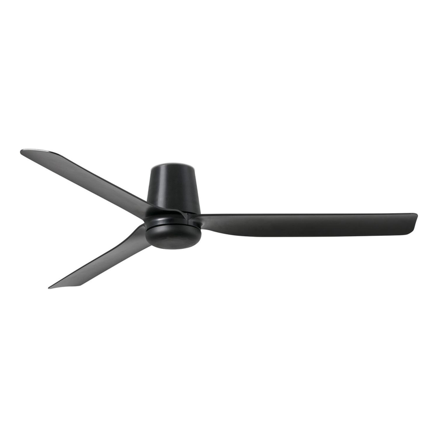 FARO 33830 - Plafondventilator PUNT TUB M zwart diameter 130 cm + afstandsbediening