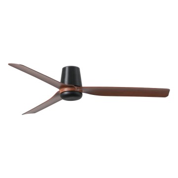 FARO 33831 - Ventilateur de plafond PUNT TUB M marron/noir d. 130 cm + télécommande