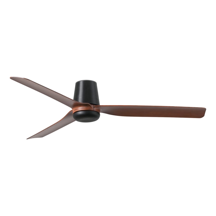 FARO 33831 - Ventilateur de plafond PUNT TUB M marron/noir d. 130 cm + télécommande