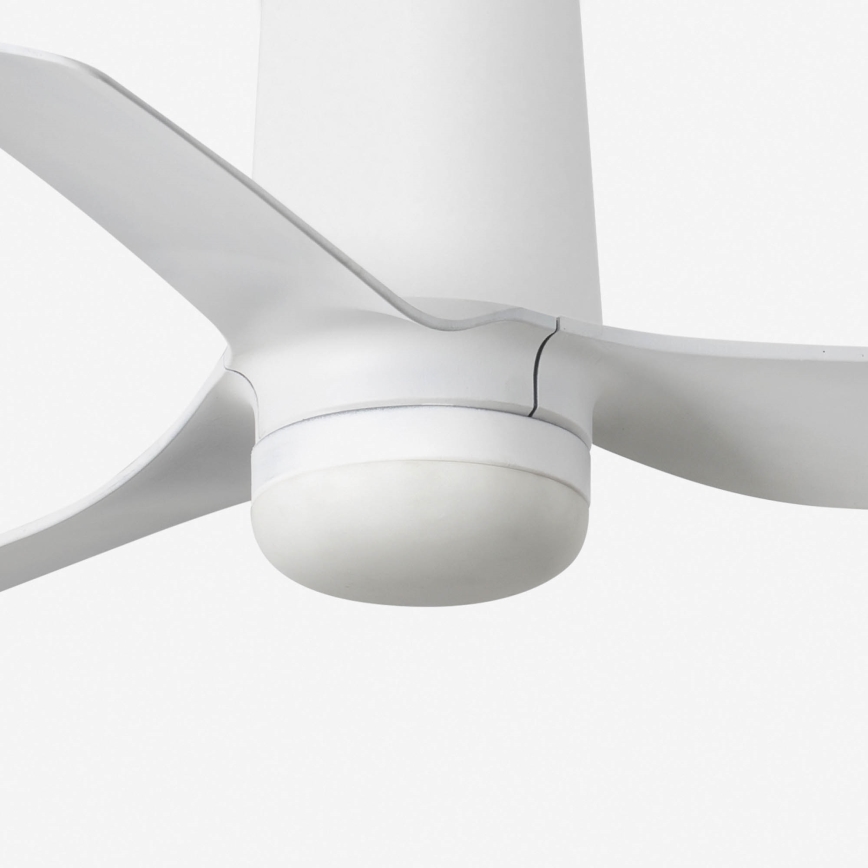 FARO 33832-1TW - Ventilateur de plafond à intensité variable MINI PUNT TUB S LED/10W/230V 2700/4000/6000K d. 90 cm blanc + Télécommande