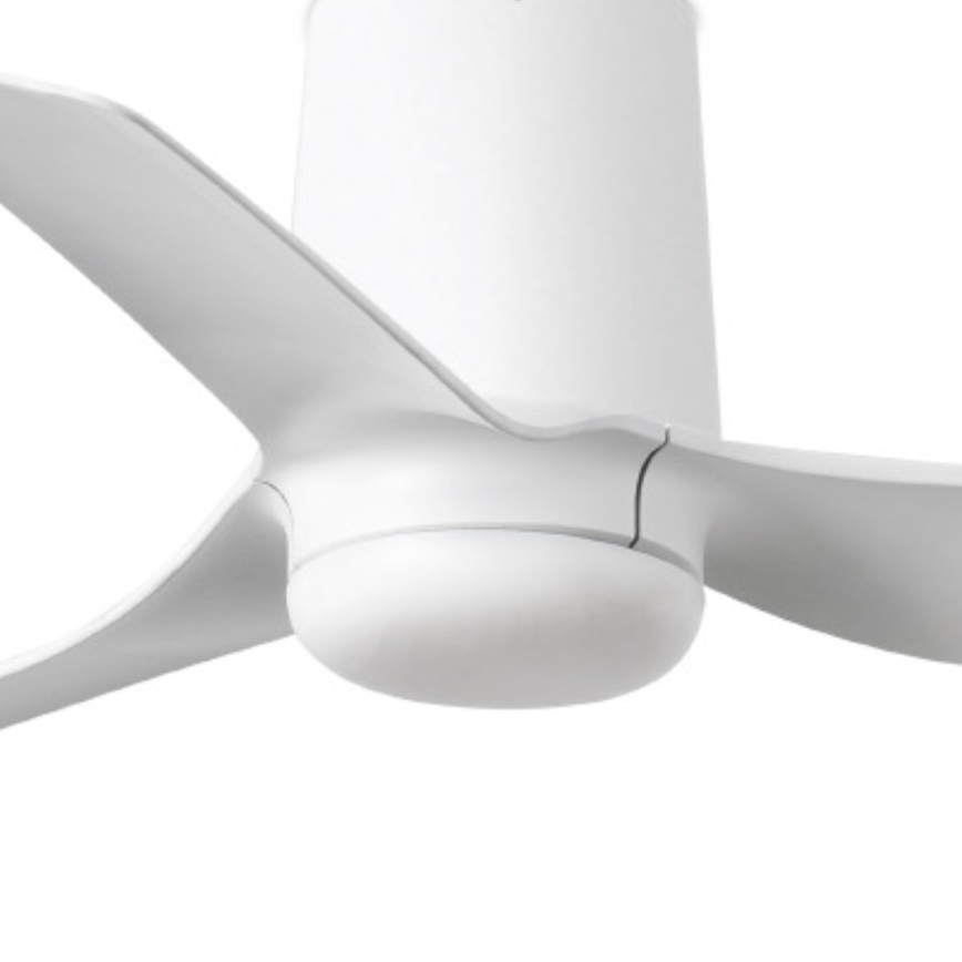 FARO 33832 - Ventilateur de plafond MINI PUNT TUB S blanc d. 90 cm + télécommande