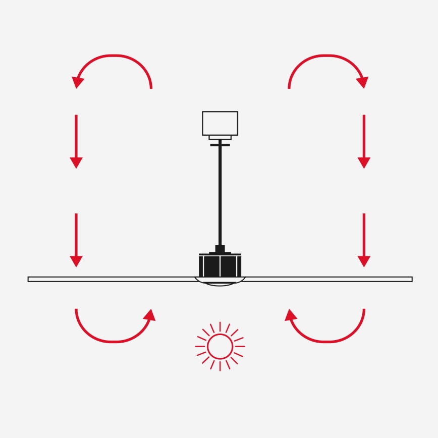 FARO 33837-1TW - LED dimbare plafondventilator HEYWOOD TUB S LED/10W/230V 2700/4000/6000K grenen/zwart diameter 90 cm + afstandsbediening
