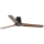 FARO 33839WT - Ventilateur de plafond HEYWOOD TUB L pin/noir d. 132 cm Wi-Fi Tuya + Télécommande