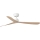 FARO 34195 - Plafondventilator ROCKER M Ø 132 cm beige/wit met afstandsbediening