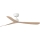 FARO 34195 - Ventilateur de plafond ROCKER M Ø 132 cm beige/blanc + télécommande
