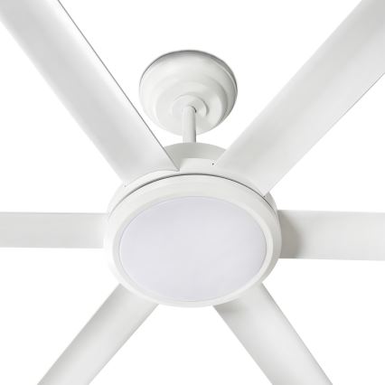 FARO 34202-130 - Ventilateur de plafond ROTTERDAM XL LED/32W/230V blanc d. 200 cm + Télécommande