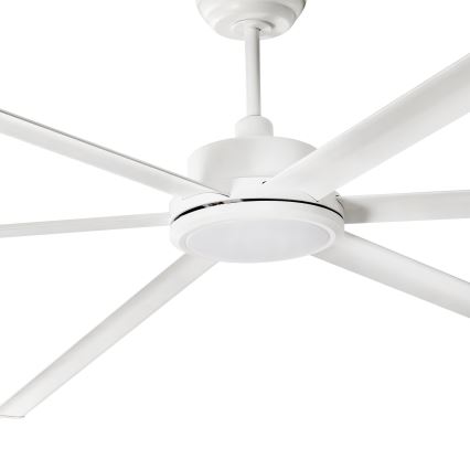 FARO 34206-130 - LED dimbare plafondventilator ROTTERDAM XXL LED/32W/230V wit diameter 250 cm + afstandsbediening