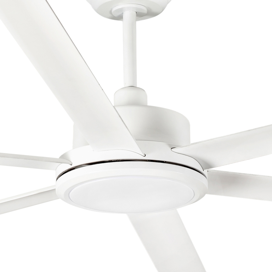FARO 34206 - Ventilateur de plafond ROTTERDAM XXL blanc d. 250 cm + Télécommande