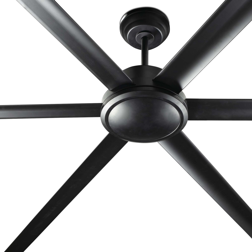 FARO 34207 - Plafondventilator ROTTERDAM XXL zwart diameter 250 cm + afstandsbediening