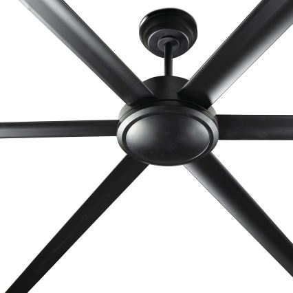 FARO 34207 - Ventilateur de plafond ROTTERDAM XXL noir d. 250 cm + Télécommande