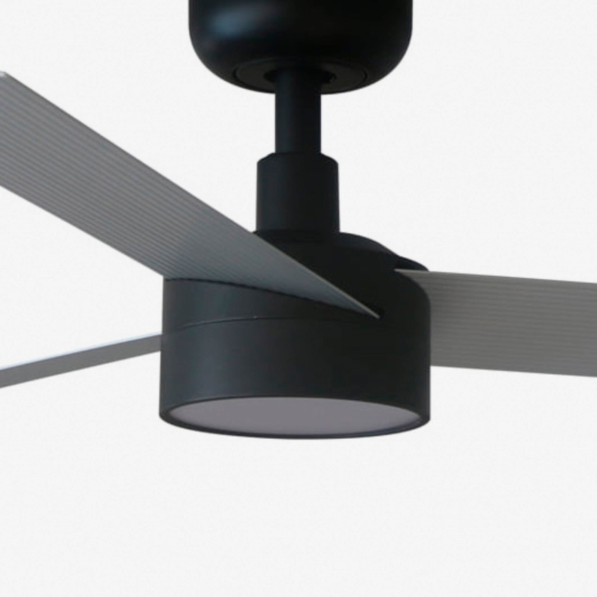 FARO 34285WT1S - Dimbare LED-plafondventilator CRUISER S LED/18W/230V 2700/3000/4000K Ø 106 cm grijs/zwart Wi-Fi Tuya + afstandsbediening