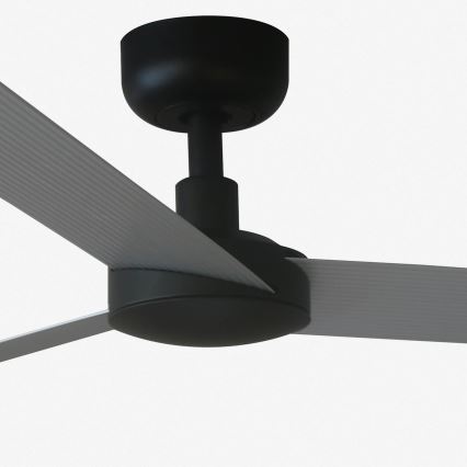 FARO 34286 - Plafondventilator CRUISER L zwart pr. 132 cm + afstandsbediening