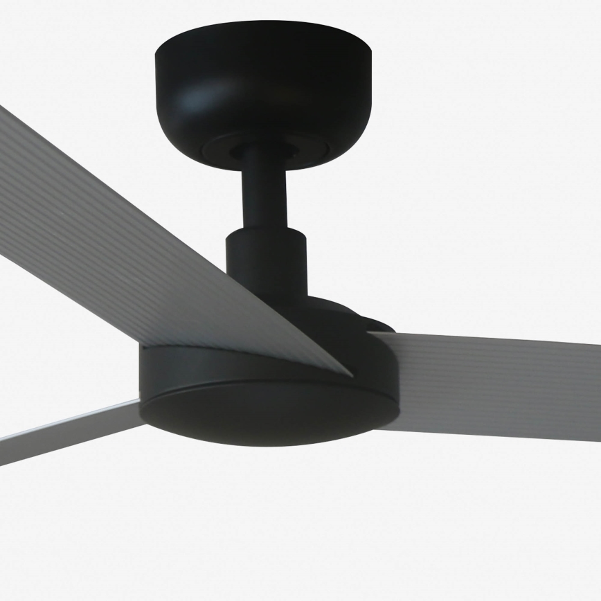 FARO 34286 - Ventilateur de plafond CRUISER L noir d. 132 cm + télécommande