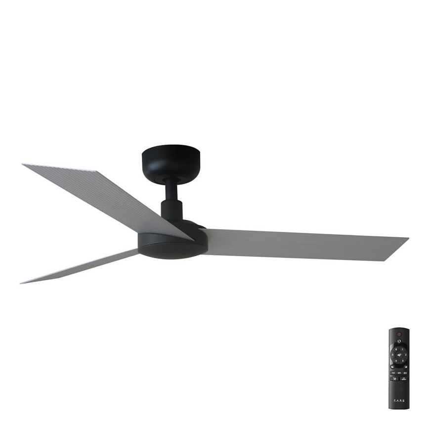 FARO 34287 - Plafondventilator CRUISER XL zwart diameter 160 cm + afstandsbediening