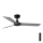 FARO 34287 - Plafondventilator CRUISER XL zwart diameter 160 cm + afstandsbediening
