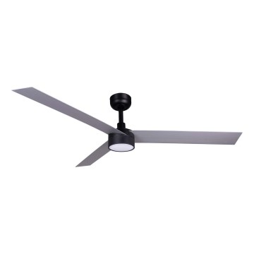 FARO 34287WT1S - Ventilateur de plafond LED dimmable CRUISER XL LED/18W/230V 2700/3000/4000K Ø 160 cm gris/noir Wi‑Fi Tuya + télécommande