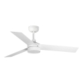 FARO 34288WT1S - Ventilateur de plafond dimmable à LED CRUISER S LED/18W/230V 2700/3000/4000K Ø 106 cm blanc Wi-Fi Tuya + télécommande