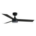 FARO 34289WT1S - LED-dimbare plafondventilator CRUISER S LED/18W/230V 2700/3000/4000K Ø 106 cm zwart Tuya Wi‑Fi + afstandsbediening