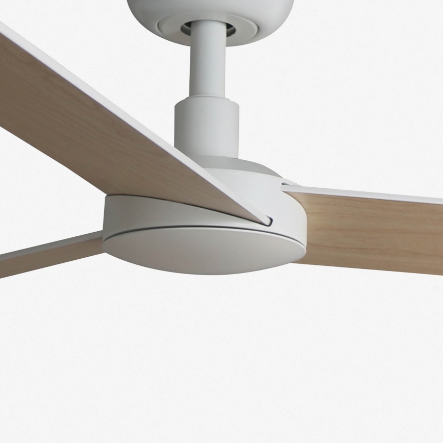 FARO 34295WP - Ventilateur de plafond RUDDER S blanc d. 106 cm SMART + télécommande