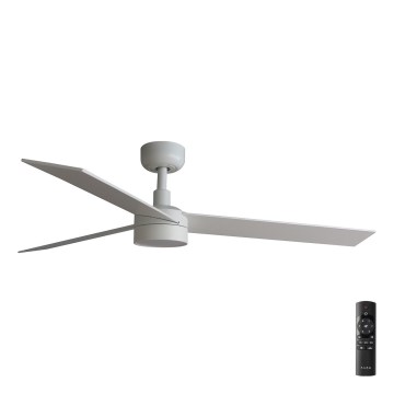 FARO 34297-1TW - LED-dimbare ventilator RUDDER L, LED/20W/230V, 2700/3000/4000K, Ø 132 cm, met afstandsbediening