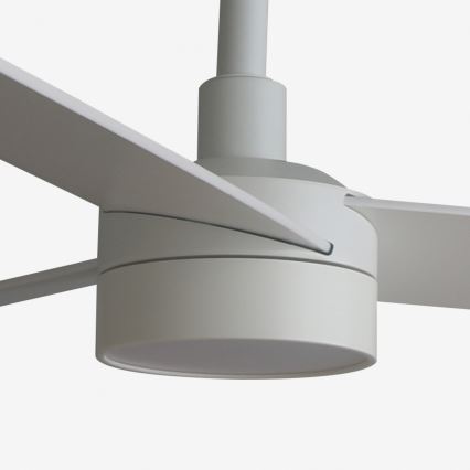 FARO 34297WT-1TW - LED dimbare plafondventilator RUDDER L LED/18W/230V 2700/4350/6000K wit diameter 132 cm Wi-Fi Tuya + afstandsbediening