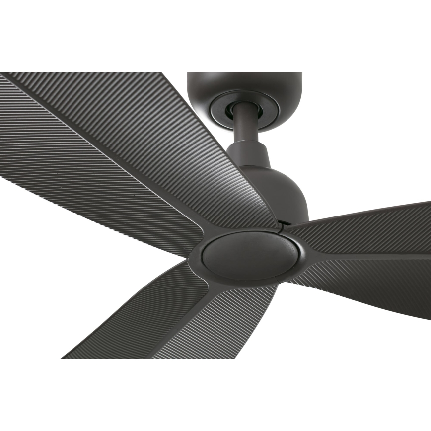 FARO 34301 - Plafondventilator PALMA bruin diameter 129 cm IP44 + afstandsbediening