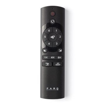 FARO 34304 - Afstandsbediening voor ventilatoren 2xAAA zwart