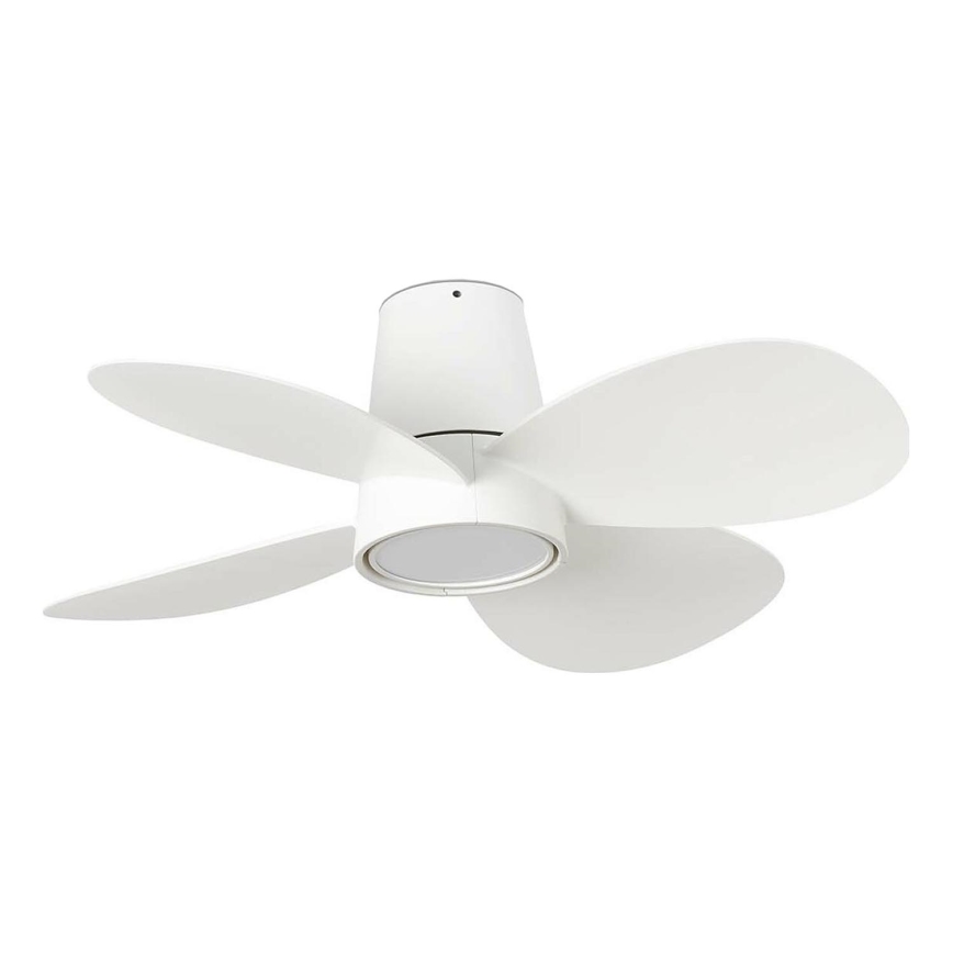 FARO 34315 - LED dimbare plafondventilator KLOVER S LED/20W/230V 2700/4000/6500K wit diameter 80 cm + afstandsbediening