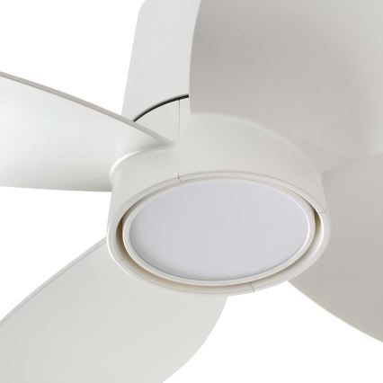 FARO 34315 - Ventilateur de plafond à intensité variable KLOVER S LED/20W/230V 2700/4000/6500K blanc d. 80 cm + Télécommande