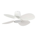FARO 34315SWT - LED-dimbare plafondventilator KLOVER S LED/20W/230V 2700/3000/4000K Ø 80 cm wit Wi-Fi Tuya + afstandsbediening