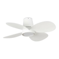 FARO 34315WT - LED dimbare plafondventilator KLOVER TUB S LED/20W/230V 2700/4000/6500K wit diameter 80 cm Wi-Fi Tuya + afstandsbediening