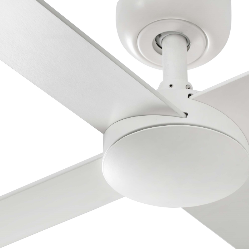 FARO 34355 - Ventilateur de plafond RUDDER L beige/blanc d. 132 cm + Télécommande