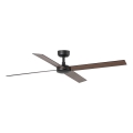 FARO 34356 - Ventilateur de plafond RUDDER L marron/noir d. 132 cm + Télécommande