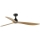 FARO 34360 - Ventilateur de plafond OUTWOOD L marron/noir d. 150 cm IP44 + Télécommande