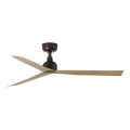 FARO 34371 - Plafondventilator MARINE M Ø 125 cm bruin/zwart IP44 + afstandsbediening