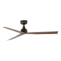 FARO 34372 - Plafondventilator MARINE M Ø 125 cm bruin/zwart IP44 + afstandsbediening