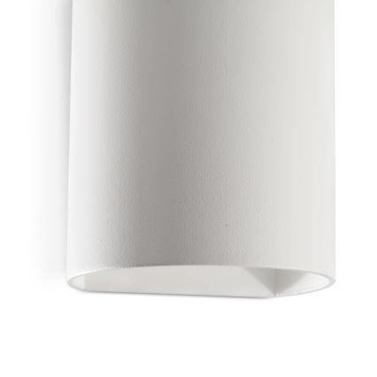 FARO 40522 - Applique murale SOLE 1xGU10/8W/230V blanc arrondi