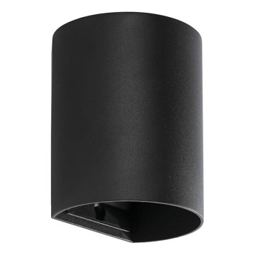 FARO 40523 - Applique murale SOLE 1xGU10/8W/230V noir arrondi
