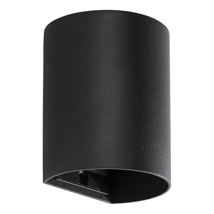 FARO 40523 - Applique murale SOLE 1xGU10/8W/230V noir arrondi