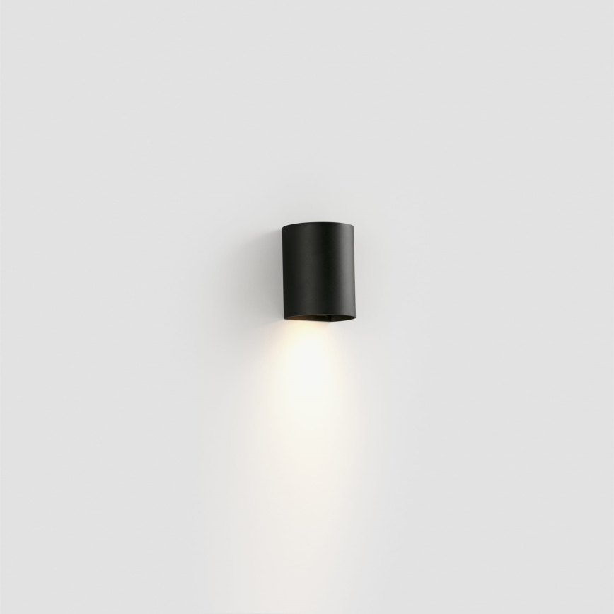 FARO 40523 - Applique murale SOLE 1xGU10/8W/230V noir arrondi