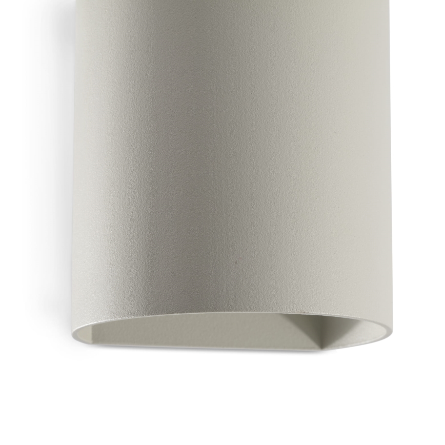 FARO 40524 - Applique murale SOLE 1xGU10/8W/230V gris arrondi