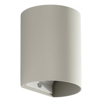 FARO 40524 - Wandlamp SOLE 1xGU10/8W/230V grijs rond