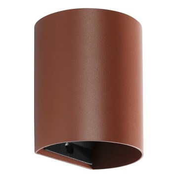 FARO 40525 - Wandlamp SOLE 1xGU10/8W/230V baksteen rond