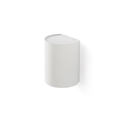 FARO 40526 - Wandlamp SOLE 1xGU10/8W/230V wit gegolfd rond
